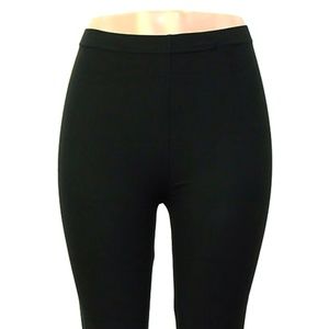 casuAthletics High Waist Yoga Leggings Solid Black